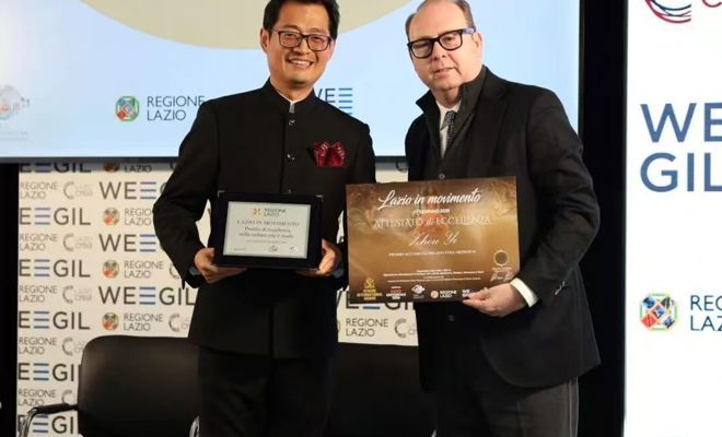 蒙城一中95级校友周艺获意大利政府表彰 以艺术为桥筑牢中意文化交流纽带