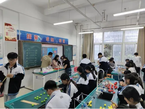 巧手制晶模 实践促成长——蒙城一中高二年级晶体模型制作大赛圆满落幕